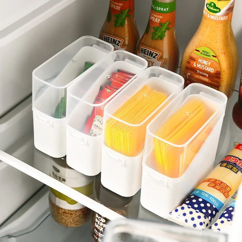 Airtight Slice Cheese Container – Large Fridge Storage Solution
