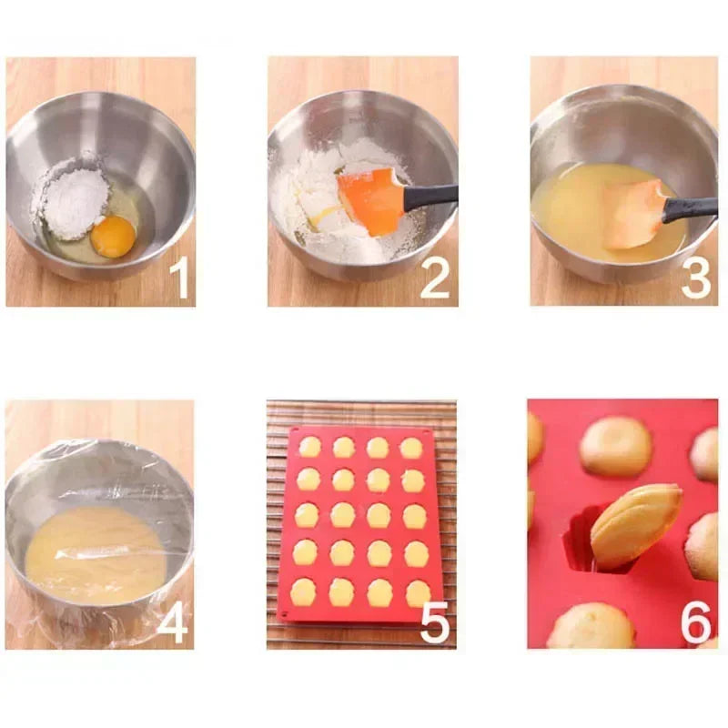 Shell-Shaped Cookie Mold – Creative Kitchen Baking Too
