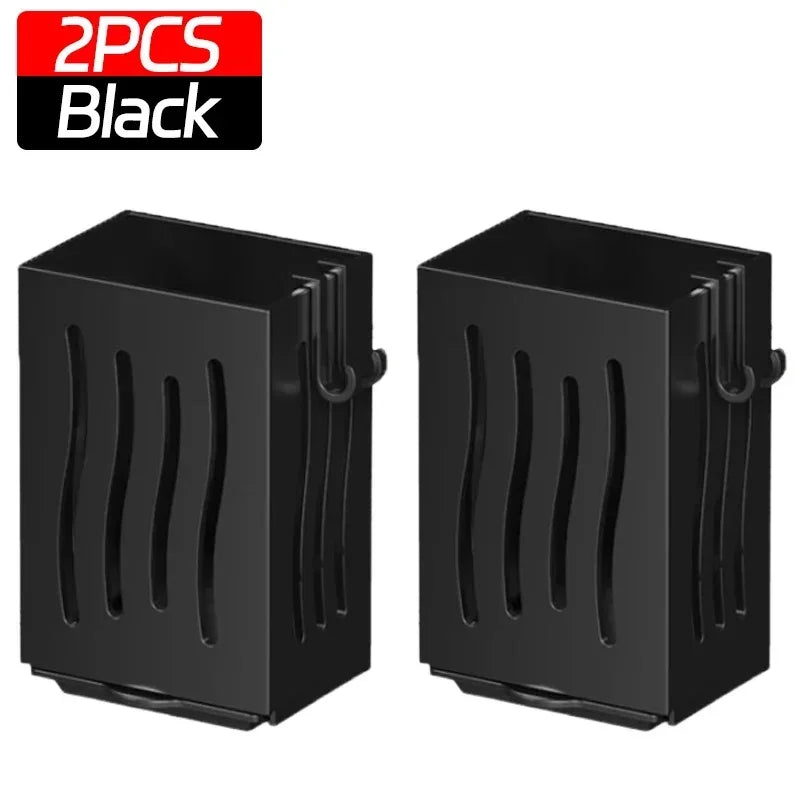 2-in-1 Chopstick Holder & Cutlery Organizer Box with Drainage Design
