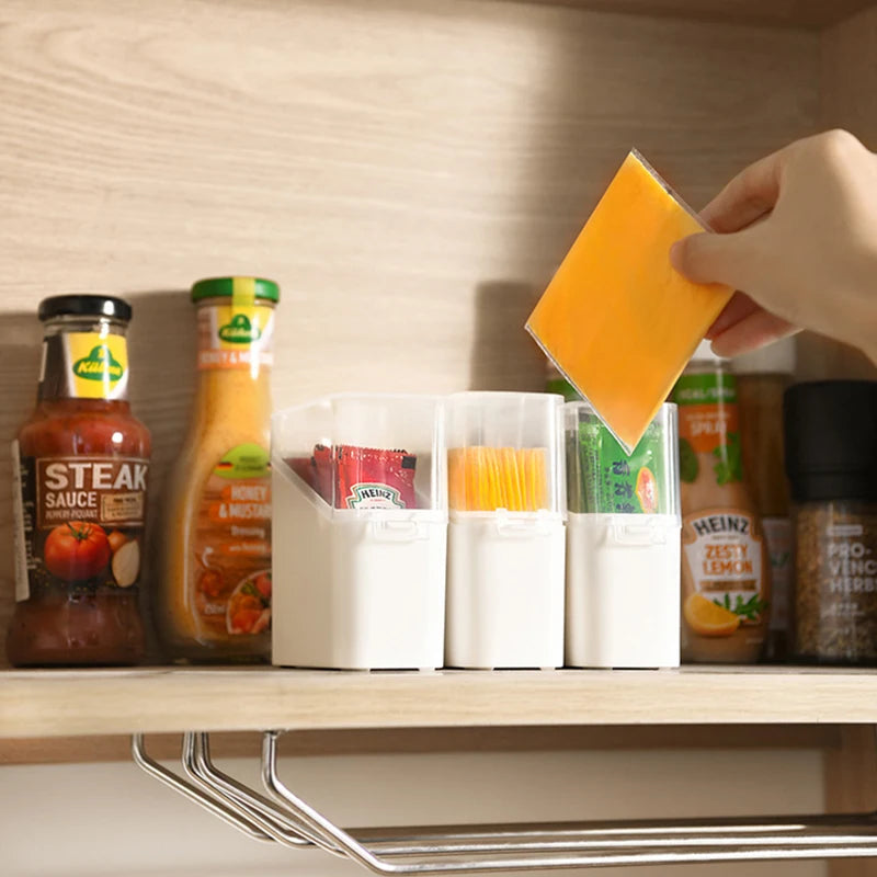 Airtight Slice Cheese Container – Large Fridge Storage Solution