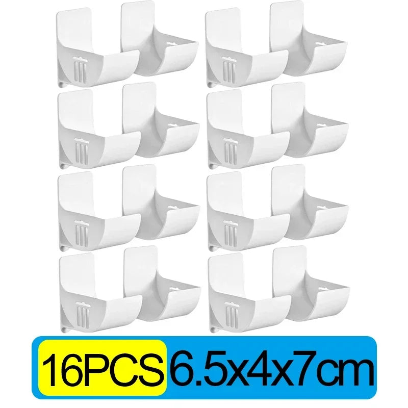 Wall-Mounted Plastic Bag Holder – Kitchen Garbage Bag Film Dispenser (20/2PCS)