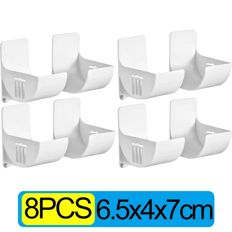 Wall-Mounted Plastic Bag Holder – Kitchen Garbage Bag Film Dispenser (20/2PCS)