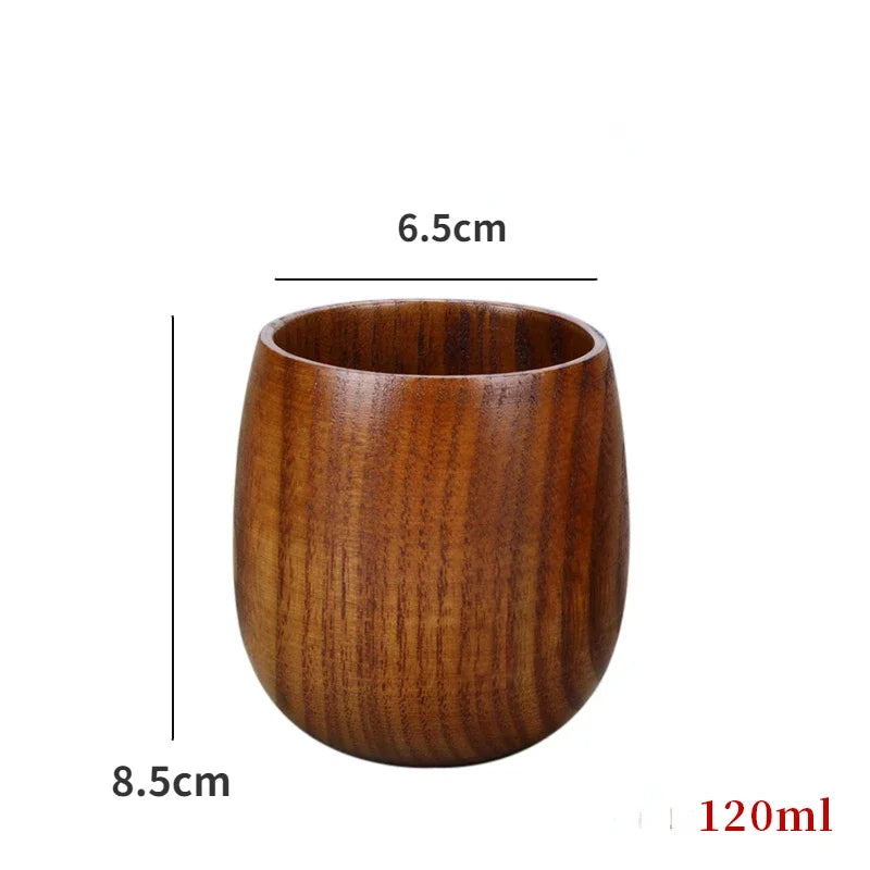 Natural Jujube Wood Bowls – Small Soup & Salad Bowls for All Ages