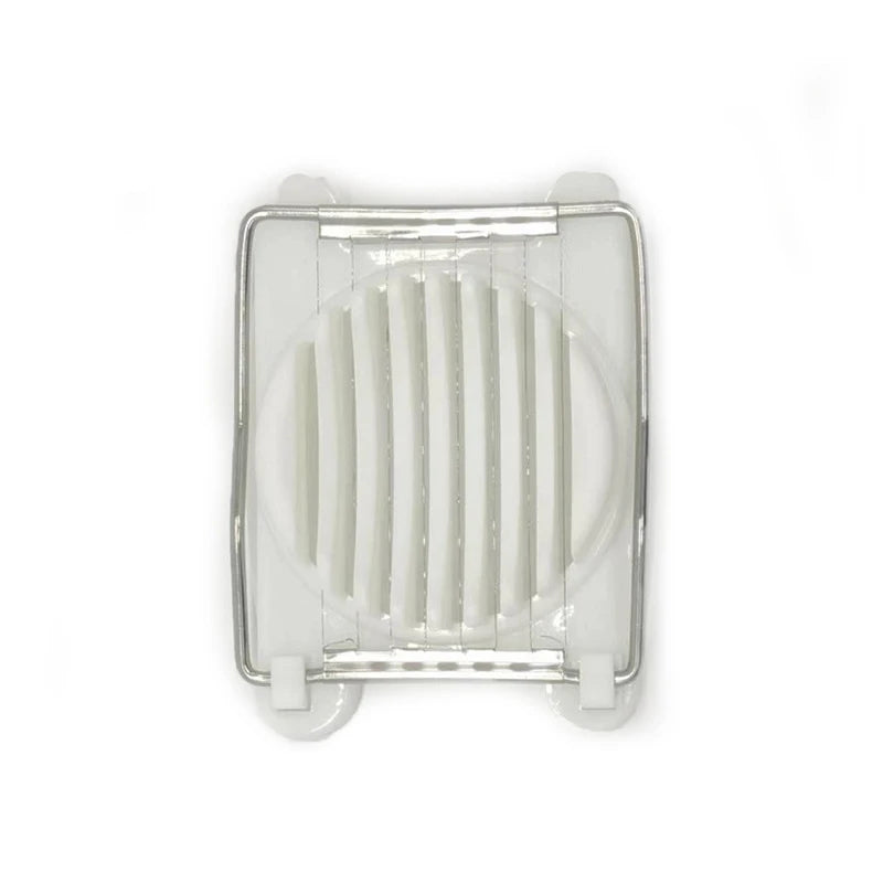 Multifunctional Egg Cutter – Stainless Steel Slicer & Flower-Shape Mold for Eggs & Luncheon Meat